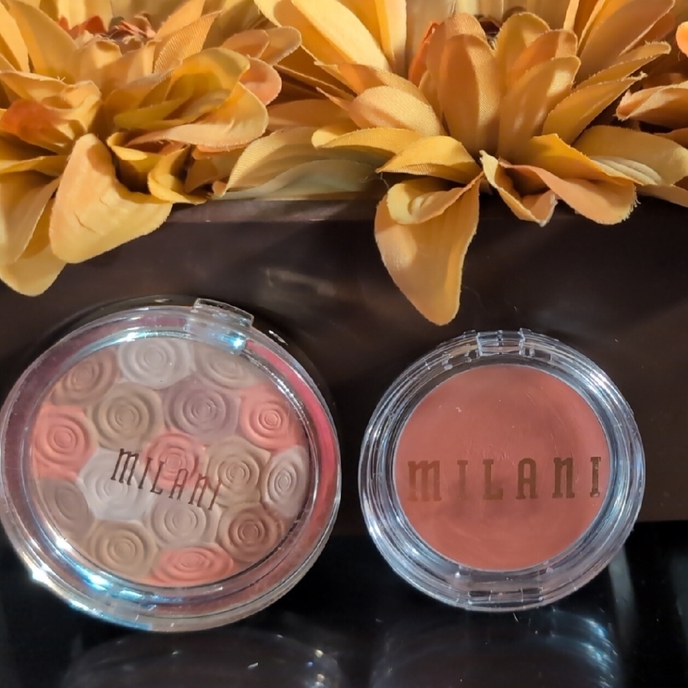 Milani Rosy Blush Duo - Pink and Tan